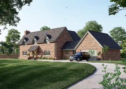 Building Plot, Middle House, Corfton, Craven Arms
