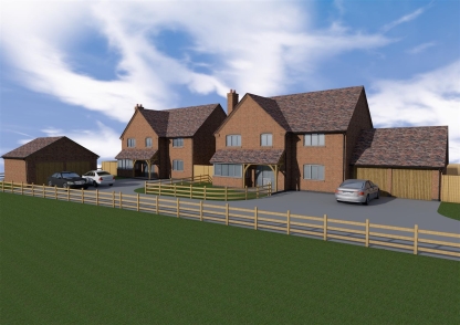 Two Building Plots at Bridleways Farm, Sandy Lane, Bishops Wood, Stafford, ST19 9AF